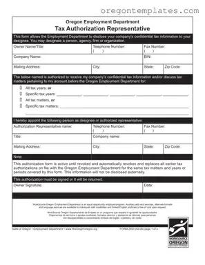 Oregon 2553 Template