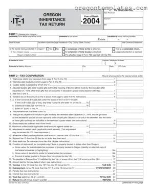 Oregon It 1 Template